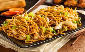 Find Lo Mein Noodles in Grocery Store