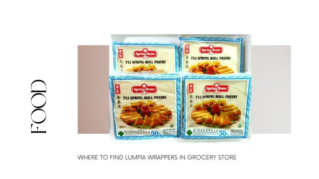 Lumpia Wrappers in Grocery Store