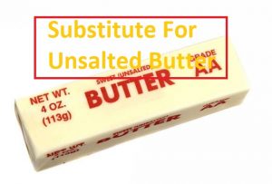 Substitute For Unsalted Butter