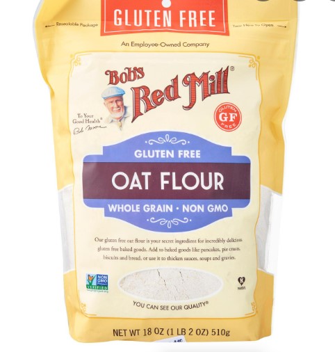 Whole Grain Oat Flour In Grocery Store