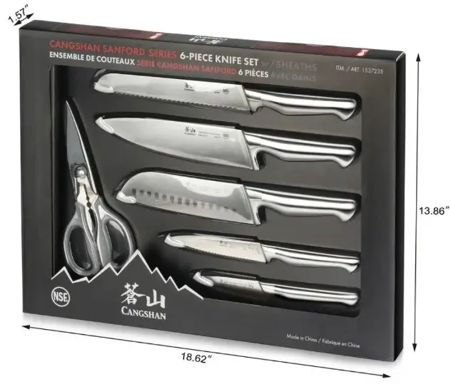 Top 7 Cangshan Knives Review Best Knives for Pro Kitchen! Fast Food